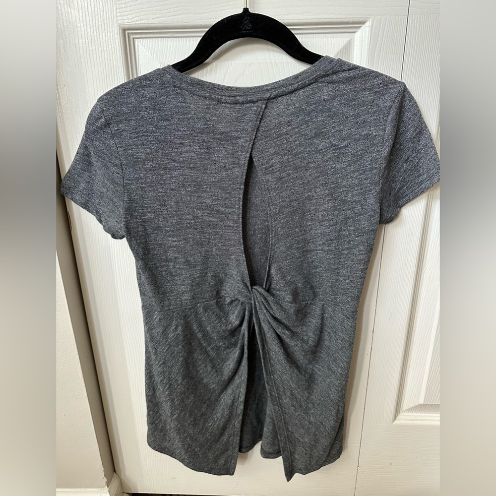 Athleta open back Tshirt size XXS